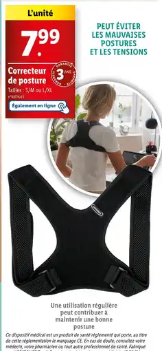 Correcteur de posture