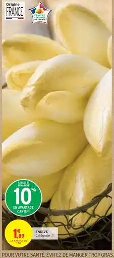 Intermarché Endive offre