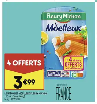 Le Batonnet Moelleux Fleury Michon