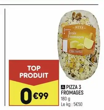 Leader Price Pizza 3 Fromages offre