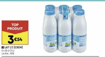 Lait 1/2 écrémé