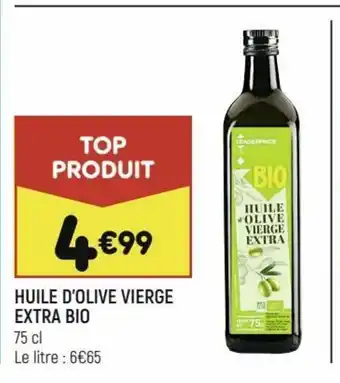 Leader Price Huile D'Olive Vierge Extra Bio offre