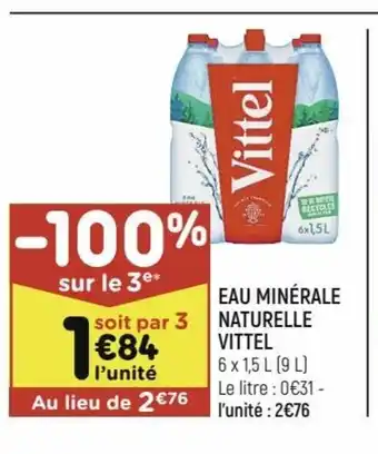 Eau Minérale Naturelle Vittel