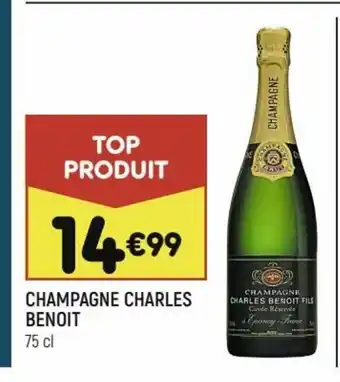 Leader Price Champagne Charles Benoit offre