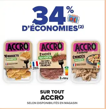 Carrefour Market ACCRO Sur tout offre