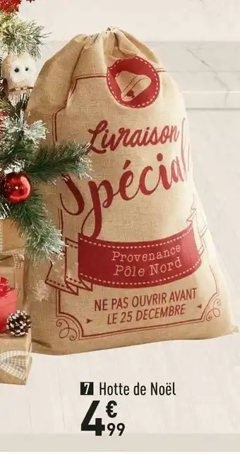 Conforama Hotte de noël offre