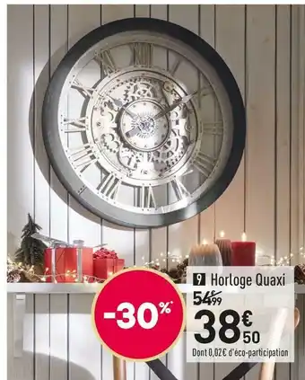 Conforama Horloge quaxi offre
