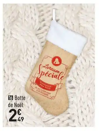 Conforama Botte de noël offre