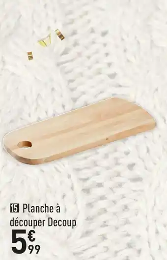 Planche à découper decoup