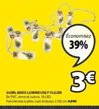 JYSK Guirlande Lumineuse Fylgjer offre