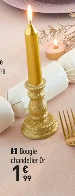Conforama Bougie chandelier offre