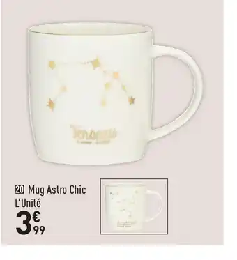 Conforama Mug astro chic offre