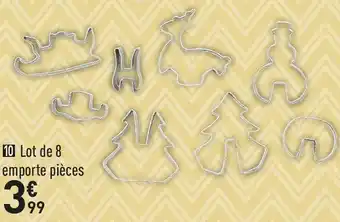 8 emporte pièces