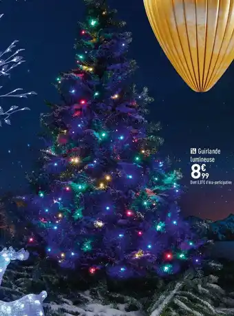 Guirlande lumineuse multicolore