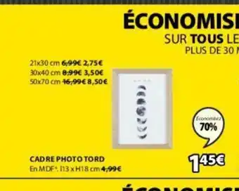 JYSK Cadre Photo Tord offre