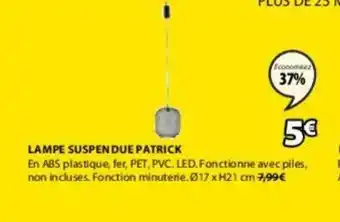 Lampe Suspen Due Patrick