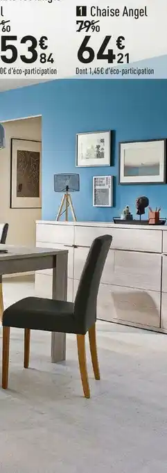 Conforama Chaise ange offre