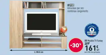 Conforama Meuble tv fumay offre