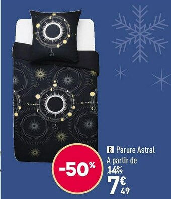Conforama Parure astral 140x200 cm offre