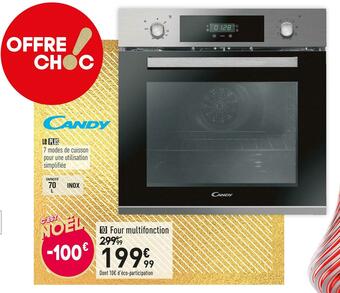 Conforama Candy four multifonction offre