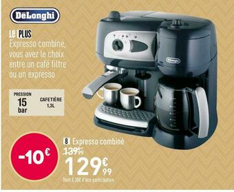 Delonghi expresso combiné