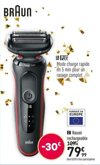 Braun rasoir series 5 50-r1000s