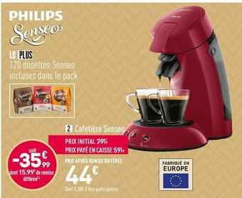 Conforama Senseo cafetière offre