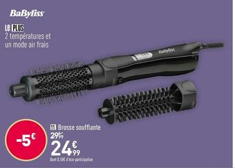 Conforama Babyliss brosse soufflante as82e offre