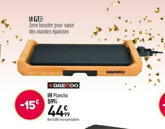 Conforama Daewoo plancha international dtg761 offre