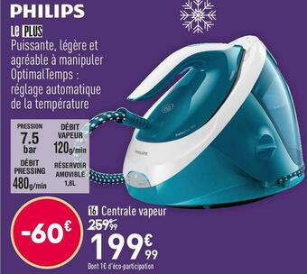 Conforama Philips centrale vapeur psg7025/20 offre