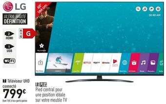 Conforama Téléviseur uhd connecté offre
