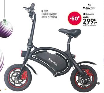 Conforama Moovway draisienne e-moov noir offre