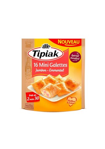 Match Tipiak 16 mini galettes jambon emmental offre