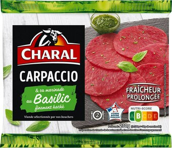 Match Charal carpaccio de boeuf offre