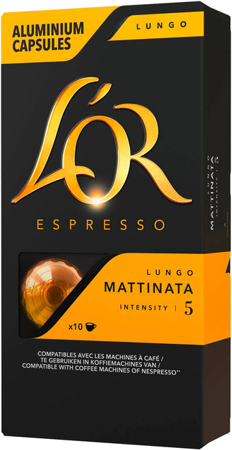 L'or capsules de café expresso