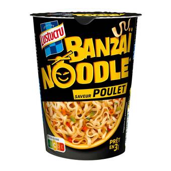 Match Lustucru banzai noodle offre