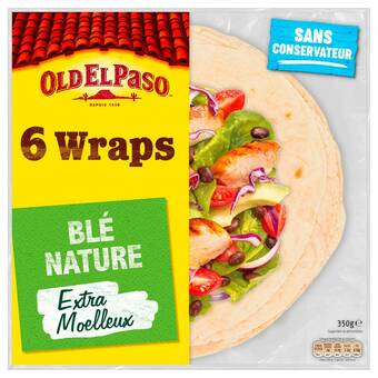 Match Old el paso wraps offre