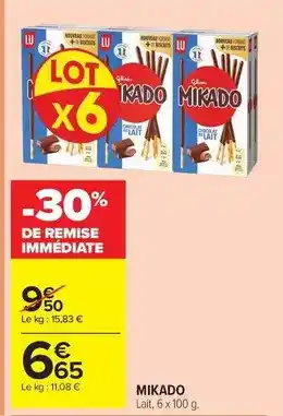 Carrefour Drive Mikado offre