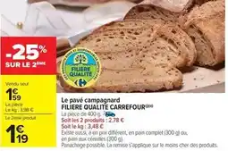 Carrefour Drive Serviette 50 x 90 cm offre