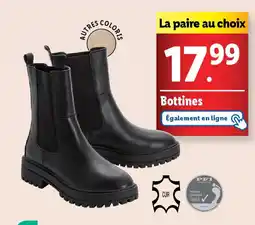 Lidl Bottines offre