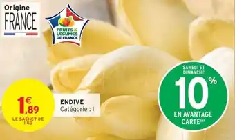 Intermarché Contact Endive offre