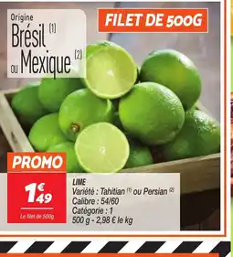 Netto Lime offre