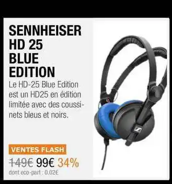 Sennheiser Hd 25 Blue Edition
