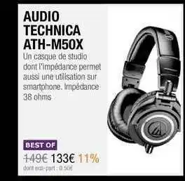 Audio Technica Ath-m50x