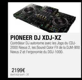 Pioneer Dj Xdj-xz