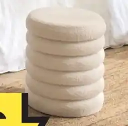 Centrakor Le pouf bouclette offre