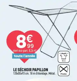 Centrakor Le séchoir papillon offre