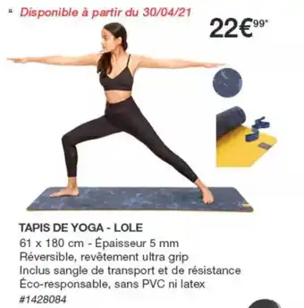 Costco Tapis De Yoga - Lole offre