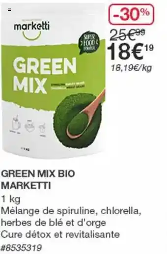 Costco Green Mix Bio Marketti offre
