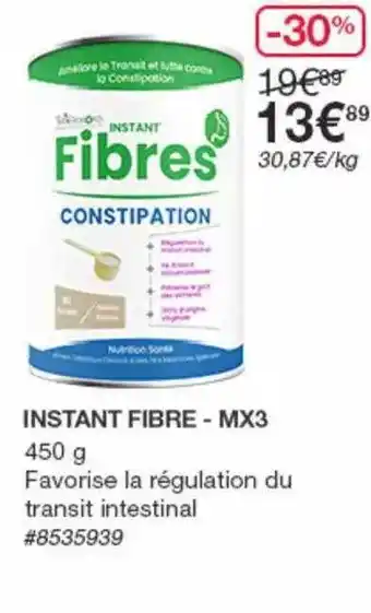 Costco Instant Fibre - Mx3 offre